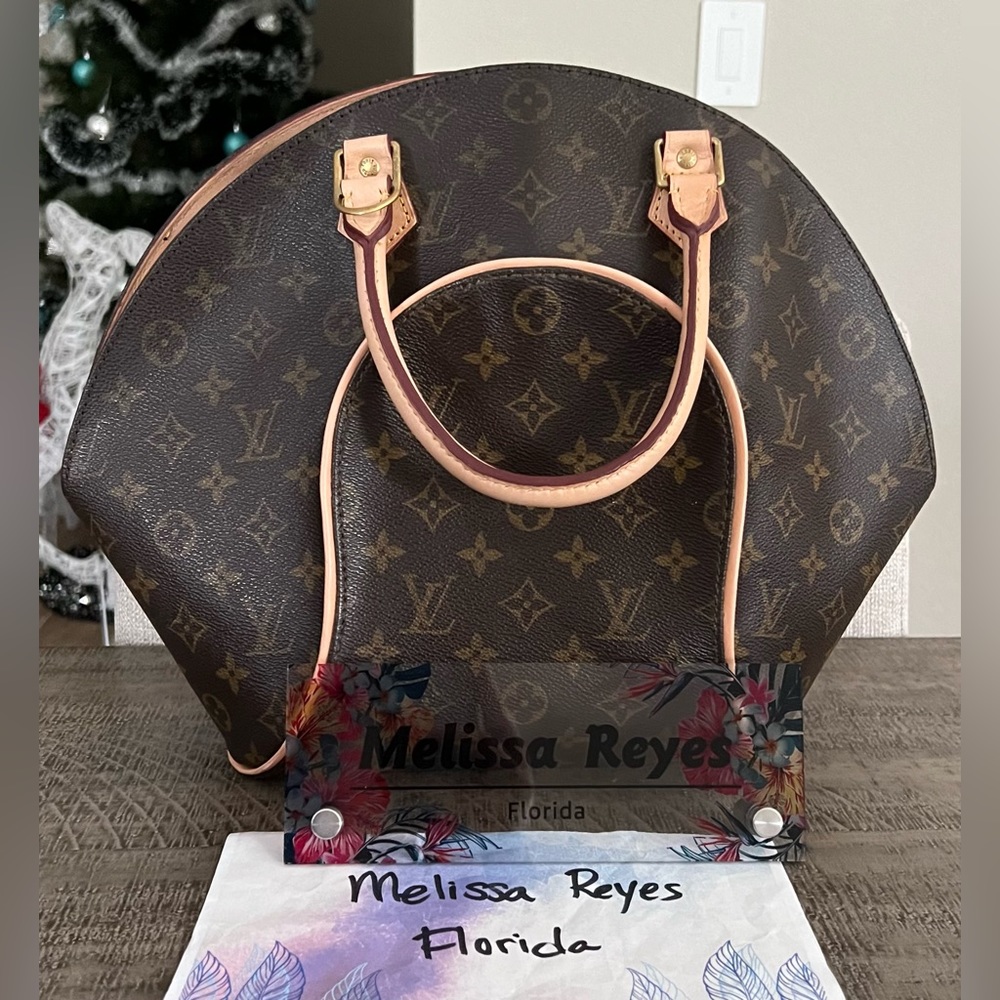 Authentic Louis Vuitton Mono Ellipse MM